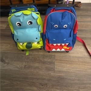Cute-Dinosaur and Shark backpack with wheels
$10 each